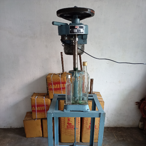 OLIVE OIL MOTORISED CAP SEALING MACHINE A-10